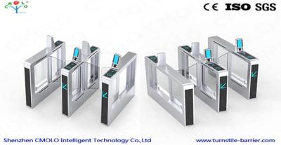 China Drehkreuz-biometrische Zugangskontrolle mit Gesichtserkennung/2D Barcode-Scanner zu verkaufen