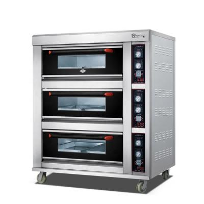 China Hotel Automatic Oven For Bakery Electric Temperature Control Bread Oven for sale