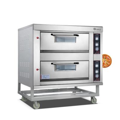 China Hotel Commercial Gas Oven Combination Price Pizza Baking Heavy Duty Gas Oven for sale