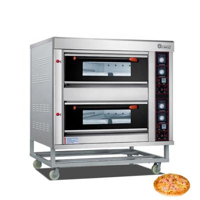 China Fast Food Commercial Restaurant Equipment Hotel Kitchen Gas Pizza Arabic Oven for sale