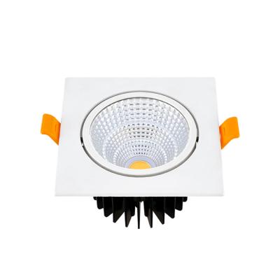 China Modern hot sale factory direct ceiling downlight 7W recessed 7W round 12W 18W 24W 30W led anti-glare cob downlight for sale