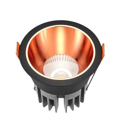 China Modern high quality adjustable angle Aluminum Alloy+PC 7w 12w 4000k cob led ceiling surface mounted downlight for sale