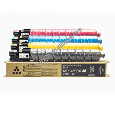 China Mpc3001 COMPATIBLE MP c3501 ricoh mpc3501 toner powder cartridge COMPATIBLE MP c3001 for sale