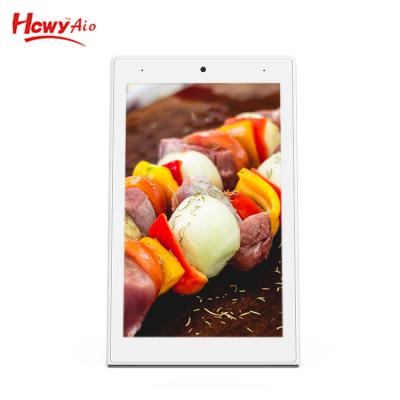 China Touch Screen Android 8.1L Form 2+16GB 8 Inch Touch LCD Kiosk Portrait Screen Android Tablet for sale