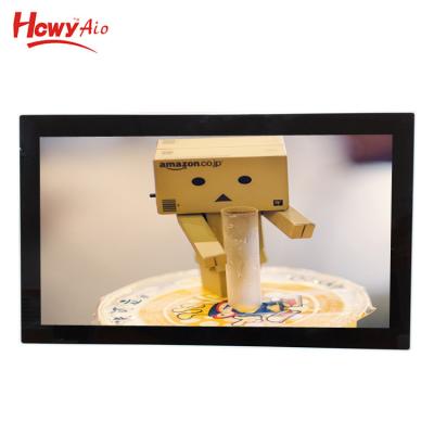 China Wifi Desktop Or Wall Mount 21.5inch Android All In One PC Indoor Wifi LCD Advertising Player for sale