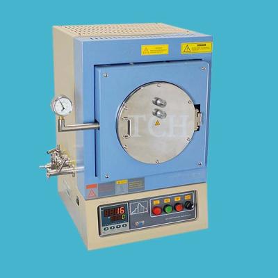 China 1100°C 7.6 Liter Vacuum Chamber Furnace with feedthrough flange - VBF-1200X-H8 for sale