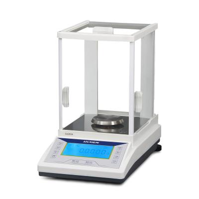 China LCD touch screen 0.1mg internal calibration analytical balance for laboratory for sale