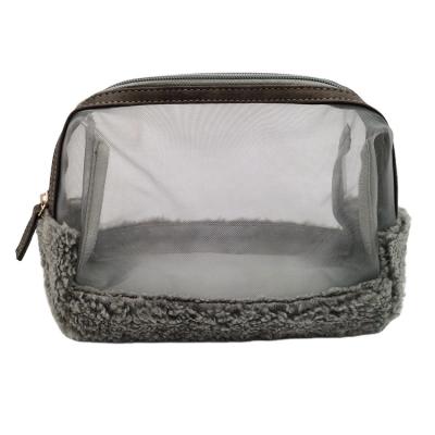 China fashion & Women Limited Time Seckill Zipper Cosmetic Bag Clear Makeup Bag for sale