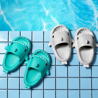 China Funny Indoor Children Slipper Shoes Summer Shark  Cute Cartoon for sale