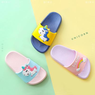 China Cute Custom Summer Children Slipper Shoes Outdoor Soft Cartoon for sale