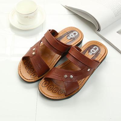 China PVC Men Casual Footwear Summer Soft Sole Non Slip Breathable for sale