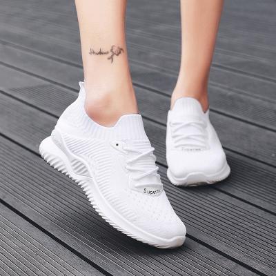 China Breathable Women Casual Flat Shoe Outdoor Sports Fitness Walking for sale