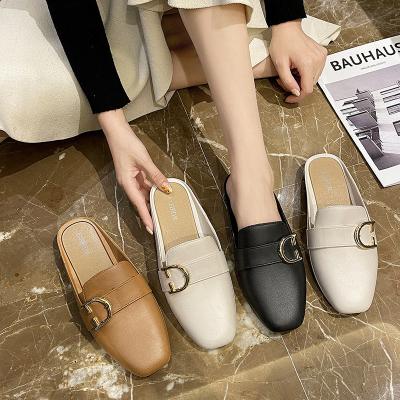 China Simple sandals outdoor closed toe shoes summer and autumn fashion flat non-slip casual slippers wholesale casual shoes woman for sale