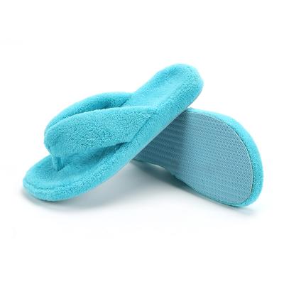 Cina scarpe calde Flip Flops lanuginoso femminile piano della pelliccia domestica del Faux delle donne delle pantofole di modo di inverno delle signore in vendita