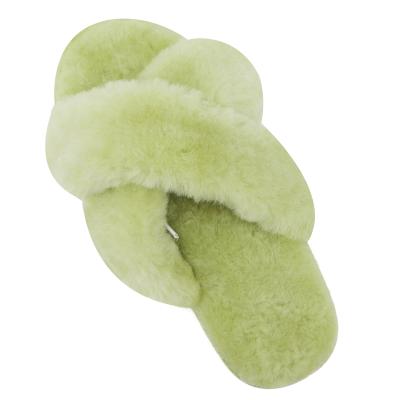 Cina Le nuove pantofole della peluche dell'inverno di alta qualità adattano a donne aperte delle scarpe della casa di Toe Casual le pantofole domestiche in vendita