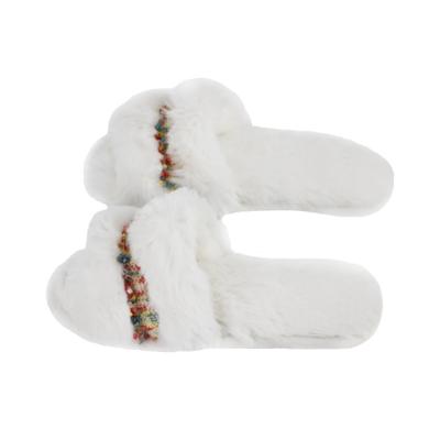 Cina Peluche domestica della piattaforma di signora Casual Flat Slipper della pantofola delle pantofole della pelliccia del faux delle donne delle scarpe delle donne in vendita