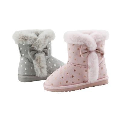 China Plush Winter Snow Boots Warm Baby Lovely  Children Snow Boots for sale