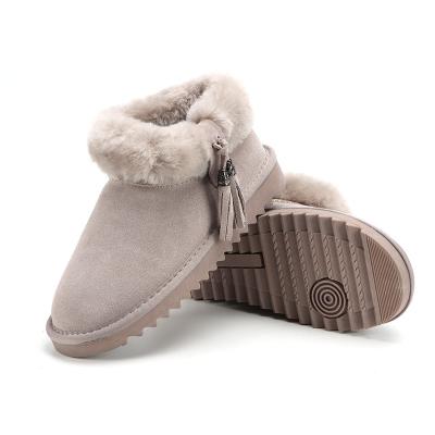 China Cute Flat Children Snow Boots Bling Sequin  Thicken Warm Faux Fur Snow Boots for sale