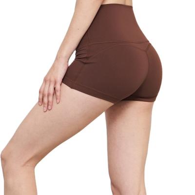 China Breathable Custom women sports yoga shorts, peach buttocks, super soft quick-drying activewear yoga clothes for sale