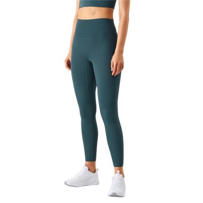 China Breathable Custom High Waist Tummy Control Outdoor Fitness Workout Pant Sports Gym Leggings Butt Lift Yoga leggings for sale