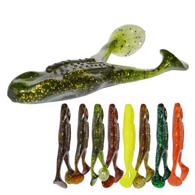 China HAWKLURE Topwater Bait Frog 10.5cm Plastic 15g Plastic Soft Artificial Lure Bait Soft Fish Lure Frog for sale