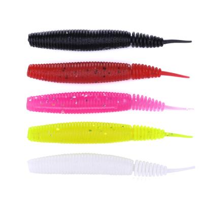 China Plastic Soft Worm Bait Lure Soft Plastic Fishing Lure Building Lure PESCA 10cm Soft 7g Groundbaits for sale