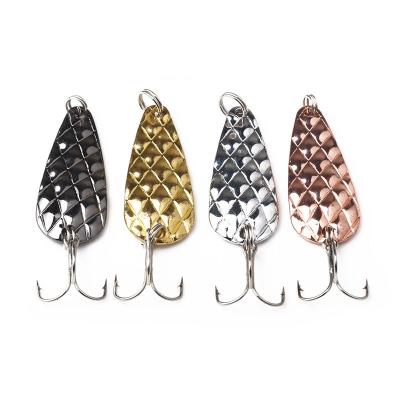 China Spinning Spangle 9g Metal Metal Spinning Spinner Fishing Lures Build Hard Lure Fishing Tackle Gear for sale