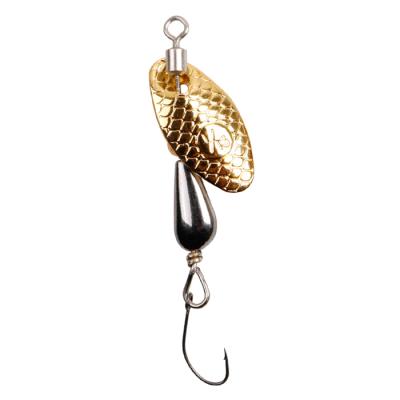 China Metal Fishing Spoon Sequin Paillette Metal Hard Bait Double Triple Hook Tackle for sale