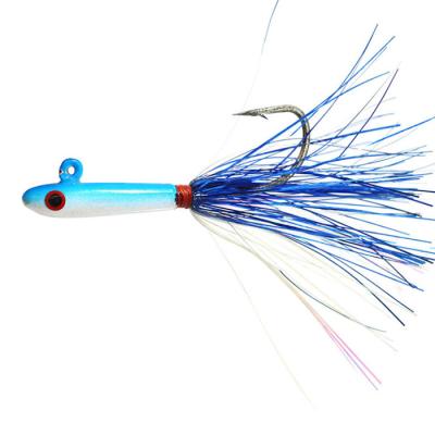 China Lead Jig HAWKLURE Primer Beard Paint Type Fishing PESCA 10g 14g Lure Compound Glitter Primer Bionic Pescaria Material for sale