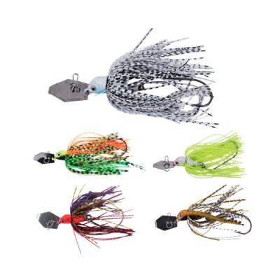 China Lead Jig HAWKLURE Bait Beard Paint Type Fishing Lure 10g For Lure PESCA Compound Glitter Bait Bionic Pescaria Material for sale