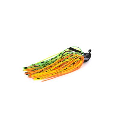 China Lead Jig HAWKLURE PESCA Bait Beard Paint Type Fishing Lure 10g Lure PESCA Compound Glitter Bait Bionic Pescaria Material for sale