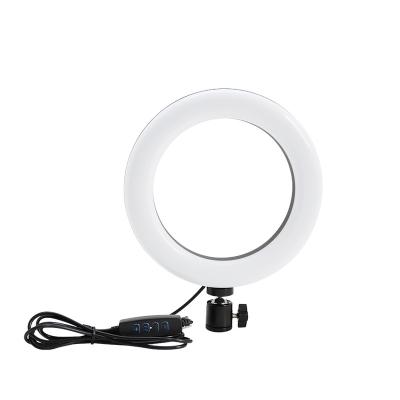 China Mini Factory 3 Color Modes Dimmable 8 Inch 20 cm LED Ring Light Photographic Filling Light for sale