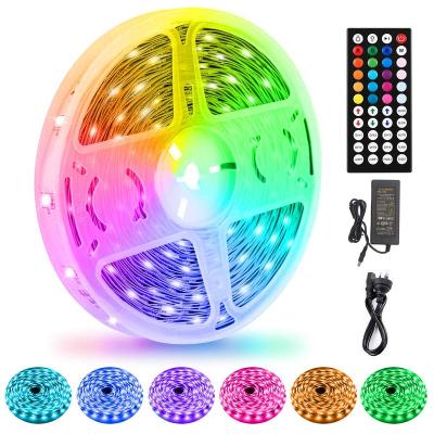 China Home Factory OEM/ODM Available 5050 Smart Led RGB Strip Lights Waterproof 2-20 Meters For Party/TV Background Decoration for sale