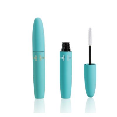 China Empty Light Blue Rubber Mascara Tube / Bottle / Container / Packaging Cosmetics 5ml / Aluminum Diamonds Diamonds Metal Soft Touch for sale