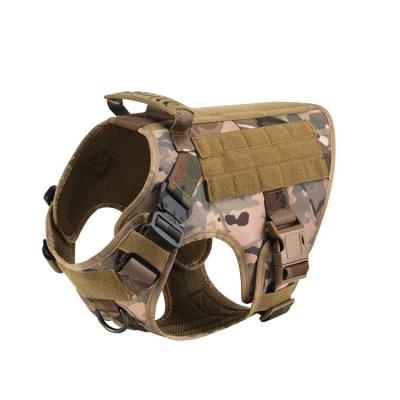 China Padded Tactical K9 Dog Harness Vest S M L XL Training Outdoor Dog Harness for sale