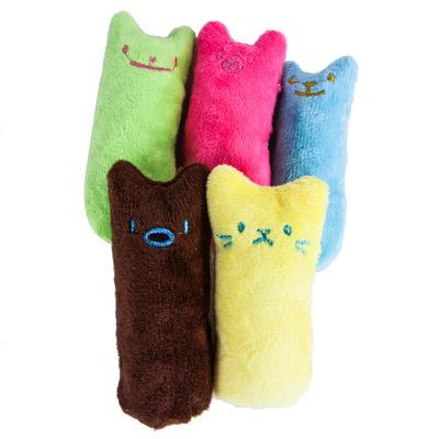 China Catnip Viable Toys Grinding Teeth Plush Catnip Funny Interactive Cat Toys for sale