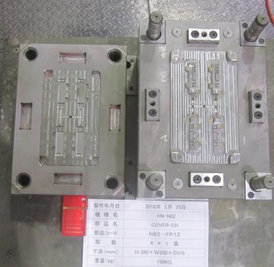 China Two Shot Plastic Injection Moulded Display Stand Components , Multi Cavity Injection Molding for sale