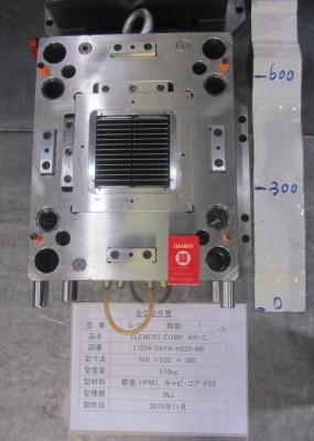 China Cold Runner Plastic Insert Injection Molding Overmolding / Auto Air Filter Parts Mould for sale