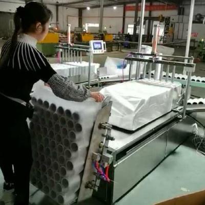 China Factory High Output Semi Automatic Tube Paper Packaging Machine On Duty PP Bag for sale