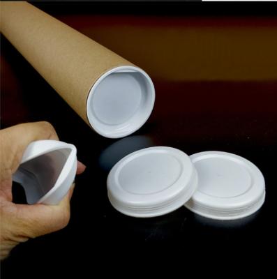 China 83 mm Plastic Cardboard Tube Insert Cap Plug for sale