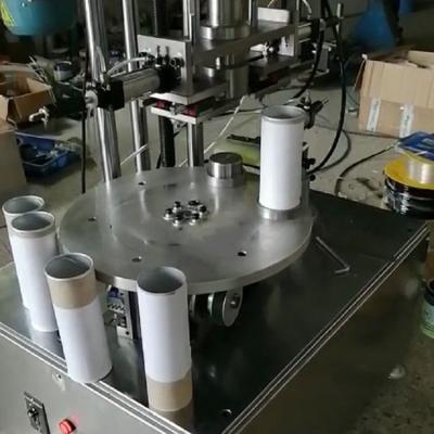 China factory low cost paper tube outside curling machine for paper can food packaging fries wrapper for sale