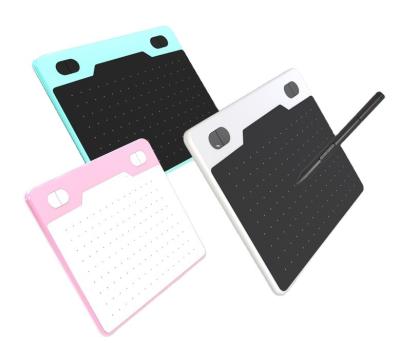 China S503 Smart Cheap Price Universal Ergonomic Tilt Angle Designs Pink Square Graphics Tablet Tablet Slim Drawing Pad for sale