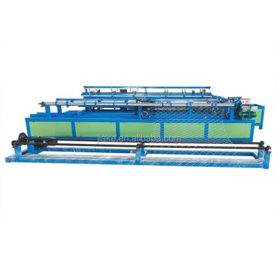 China Building material shops full automatic diamond mesh jali chain link fence machine for sale