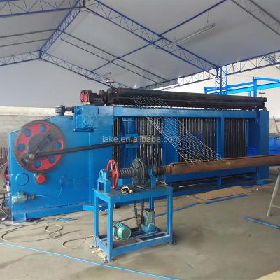 China Building Material Shops Automatic Gabion Basket Machinery For Hexagonal Wire Mesh Making for sale