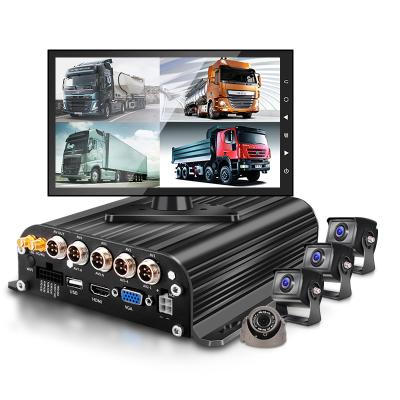 China Live Video Hot Sale Digital 4G GPS 4CH Mobile Vehicle SD MDVR DVR 1080P System for sale