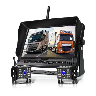 China Heavy Duty Vehicles Wireless Waterproof Camera For Semi Truck Stand 7