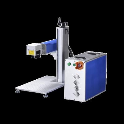 China Laser marking JPT M7 20W 30W MOPA laser marking machine for color marking on stainless steel for sale