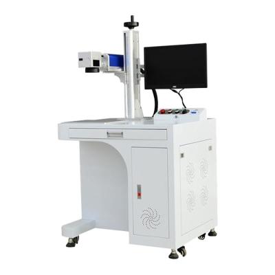 China Laser Color Laser Printing Marking Machine 20W MOPA Aluminum Black Laser Marker for sale