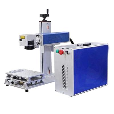 China Color Marking on Stainless Steel JPT MOPA M7 Color Fiber Laser Engraving Marking Macihne 20W 30W for sale