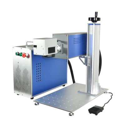 China Leather Laser Marking Machine Marking Machine Portable CO2 30W Laser Marking Machine for sale